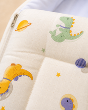 Muslin Carry Bed/Nest - Dino